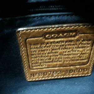 Coach patchwork denim